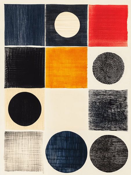 Collection of patterns, wabi-sabi by Japandi Art Studio