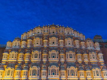 The Palace of the Winds in Jaipur, India by Shanti Hesse