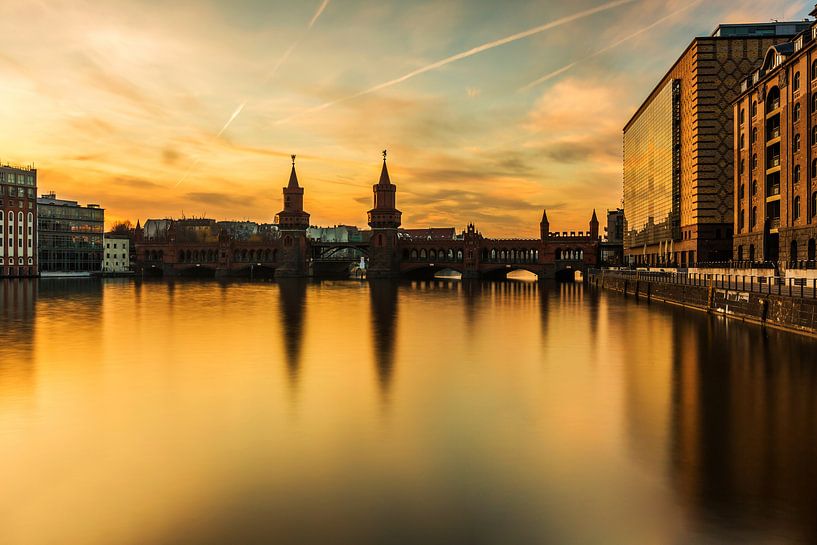 Oberbaumbrücke Berlin par Frank Herrmann