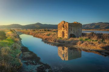 Goldene Spiegelungen in Castiglione della Pescaia, Toskana