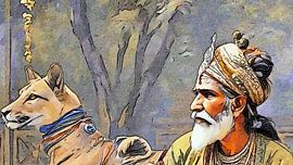 India, motif 1 by zam art