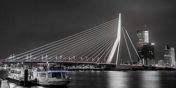 Rotterdam Erasmusbrug sur John Ouwens