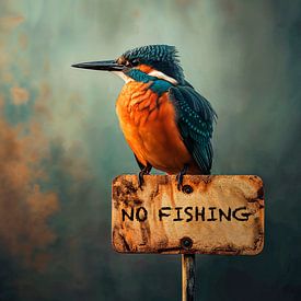 No Fishing by Harry Hadders Design