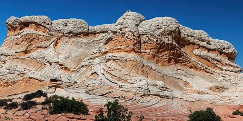 Les White Pocket Buttes en Arizona (États-Unis)