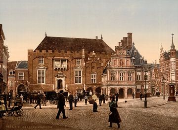 Stadhuis, Haarlem van Vintage Afbeeldingen
