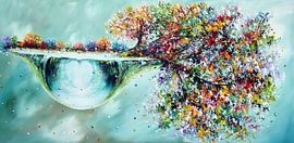 Fliegendes Leben von Gena Theheartofart