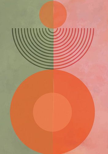 TW Living - Abstract ZEN ORANGE