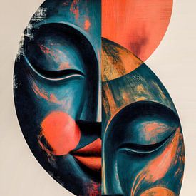 Moon and Sun Forever by Cats & Dotz