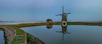 Mirror mirror - Molen het Noorden - Texel van Texel360Fotografie Richard Heerschap thumbnail