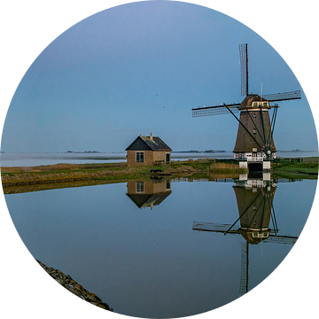 Mirror mirror - Molen het Noorden - Texel van Texel360Fotografie Richard Heerschap