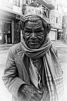 straatportret oude man