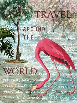 Flamingos world tour by christine b-b müller