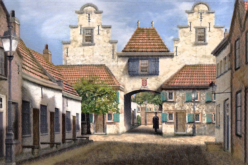 Haarlem, Voormalige Schalkwijkerpoort van Erwin Bak