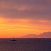 Ionian sunset, Albania by Adelheid Smitt