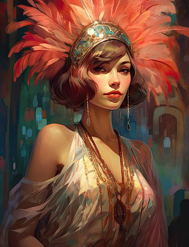 Zeitlose Schönheit: Die Flapper der Goldenen Zwanziger