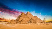 The Great Pyramids of Giza by Günter Albers thumbnail