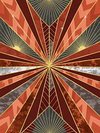 Nieuwe Deco Glam' esthetiek van coretan tangan