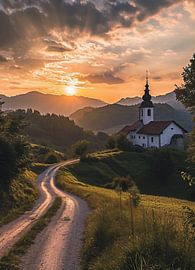 View over the valley