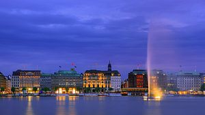 Binnenalster, Hamburg, Deutschland