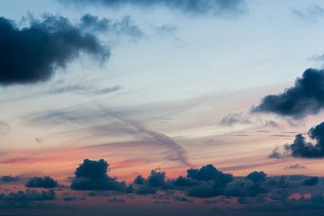 Zonsondergang van Evelyne Renske