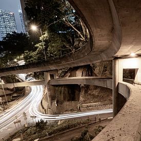 Hong Kong la nuit sur Govart (Govert van der Heijden)