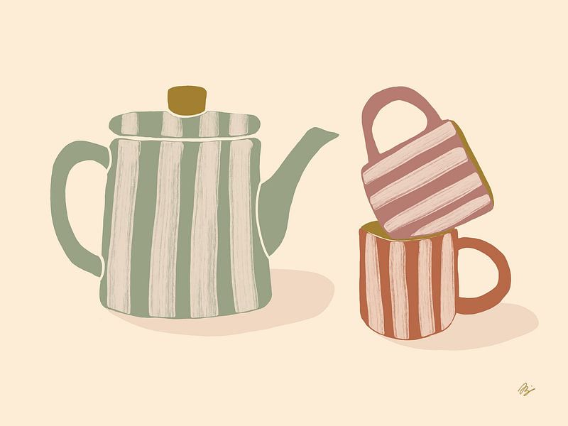 Tea for two by Anna Benge