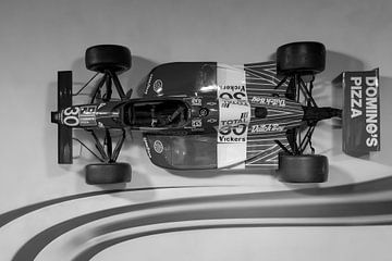 Oude formule 1 auto in bovenaanzicht van Humphry Jacobs
