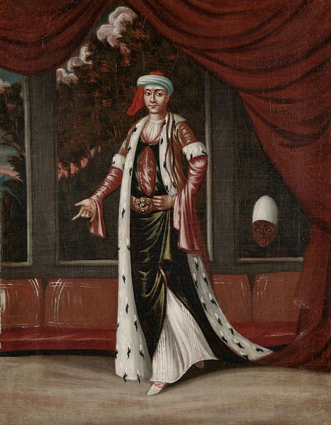 De sultane-moeder, Jean Baptiste Vanmour van Marieke de Koning