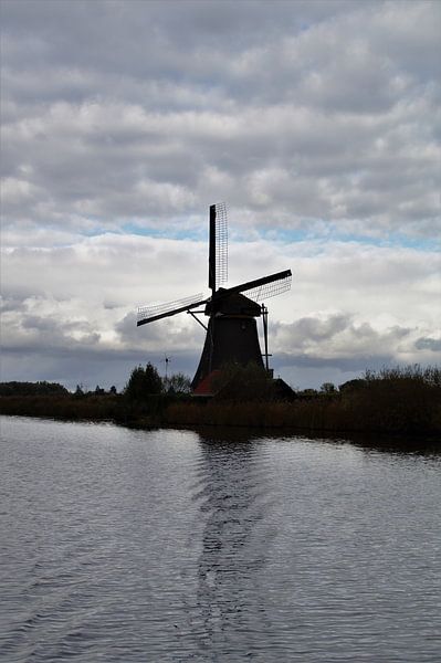 Kinderdijk, Alblasserdam, die Niederlande - Mühlenerbe von Maurits Bredius