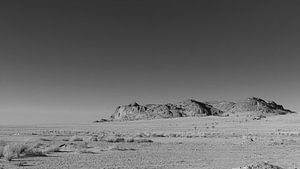 Des roches dans le Sahara sur Lennart Verheuvel