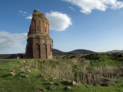 Remains of an old church in the old Armenian capital Ani (3)