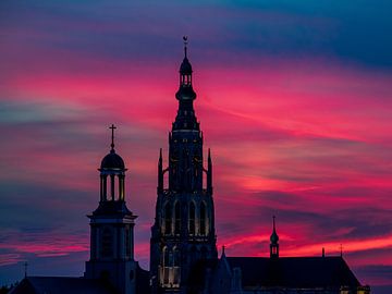 Breda Sunset Grote Kerk by I Love Breda