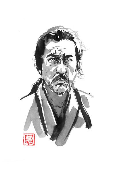 old samurai by Péchane Sumie