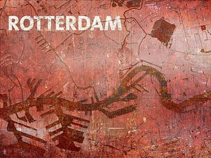 Waterkaart Rotterdam