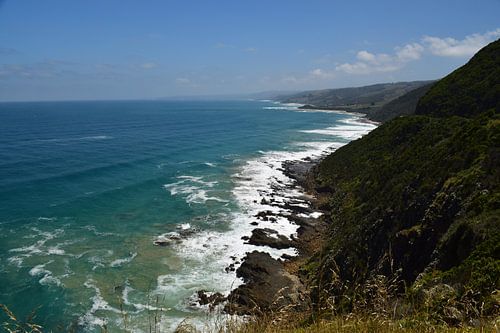Great Ocean Road autorit in het zuiden van Australië
