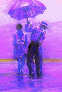 Ich und mein Butler. Inspiriert von Jack Vettriano (4).