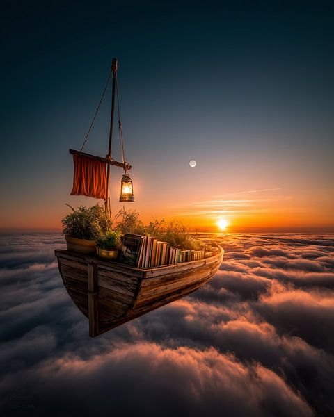 Farben des Erwachens von fernlichtsicht