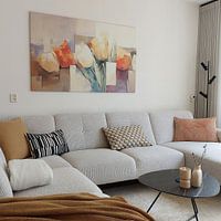Customer photo: Tulips by Wonderful Art, on canvas