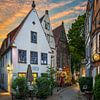Historisches Schnoorviertel in Bremen, Deutschland von Michael Abid
