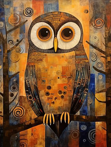 Abstract owl