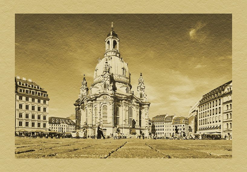 Church of Our Lady, Dresden van Gunter Kirsch