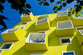 Balcons verts en été sur Maerten Prins