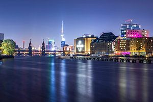 Berlin Skyline an der Spree