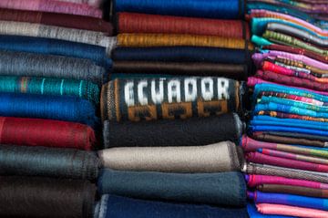Markt Otavalo Ecuador von Richard Wareham