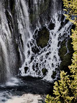 The waterfall