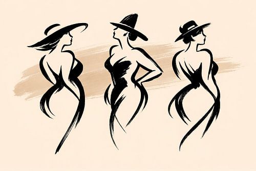 Minimalist Female Figures