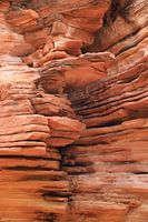Textur der roten Felsen im Northern Territory