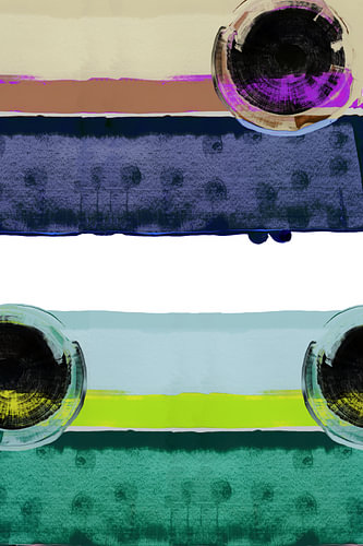 Layered Colors and Circles