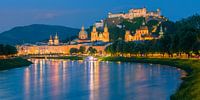 Hohensalzburg Fortress, Salzburg, Austria von Henk Meijer Photography Miniaturansicht