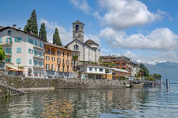 Brissago aan het Lago Maggiore van Peter Eckert